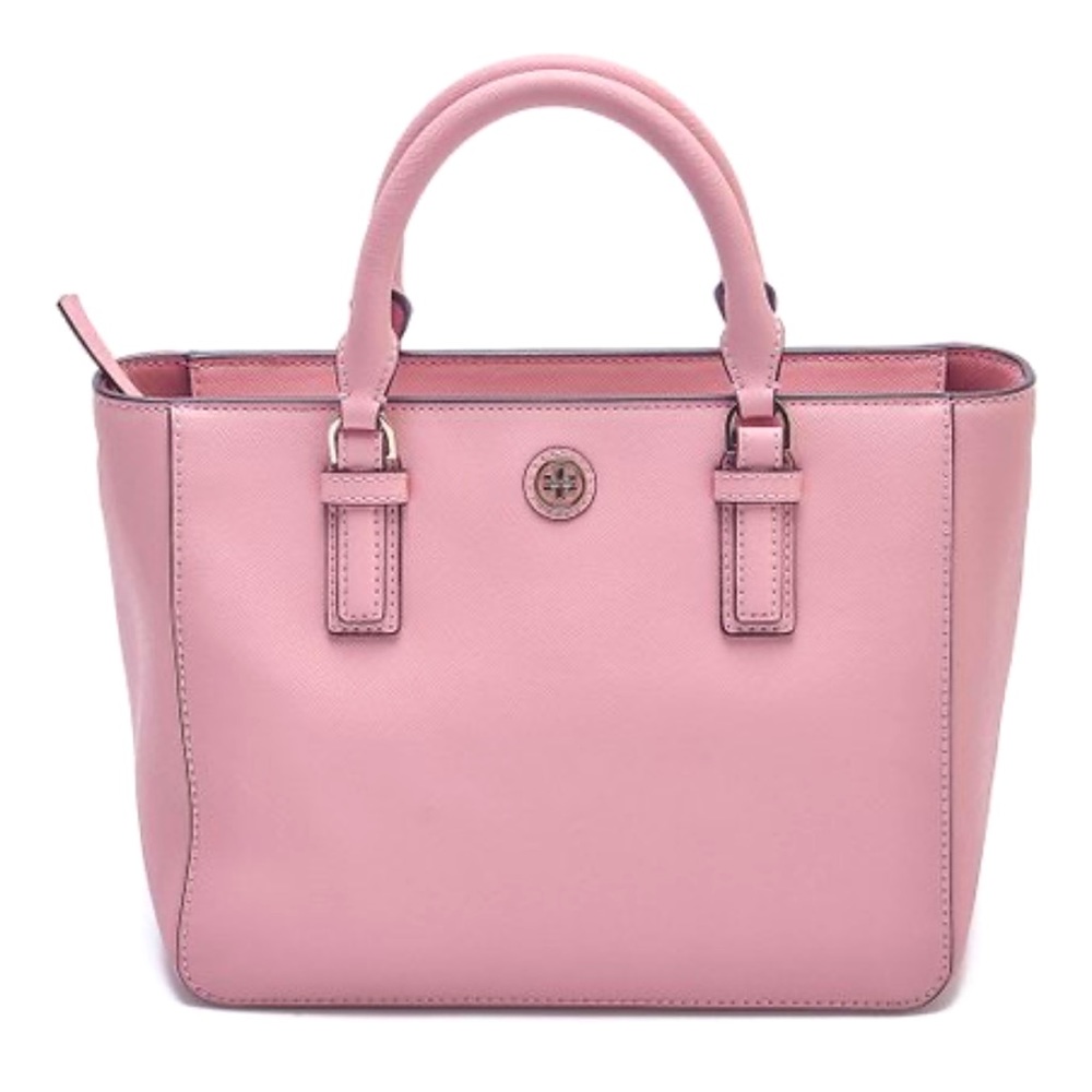 Tory Burch Robinson Mini Square Tote - Rose